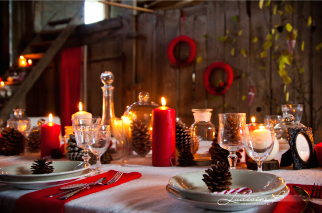 Inspiration : table de Noël
