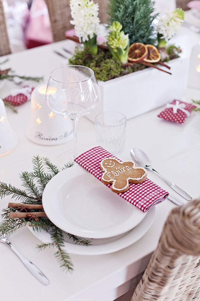 Inspiration : table de Noël
