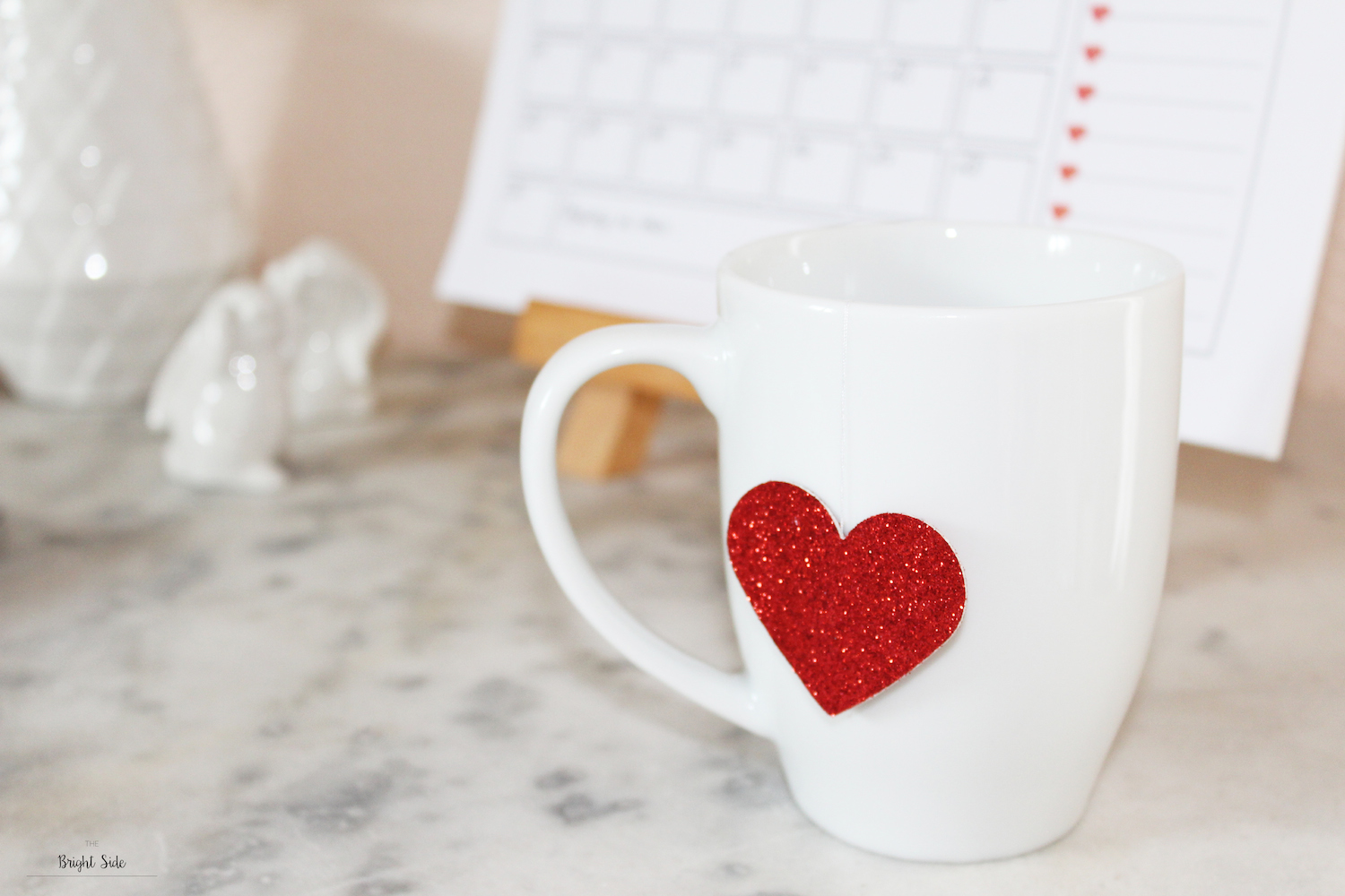 Sachets de thé en forme de coeur