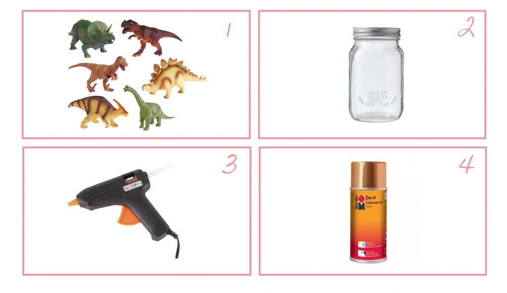 [DIY] – Pour s'organiser : Mason jar dinosaure !