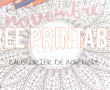 Bullet journal | Bilan : 1 mois d’utilisation + free printable