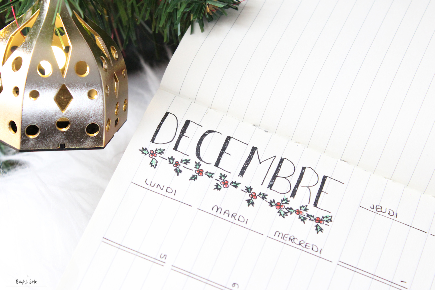 Bullet journal | Bilan 2 mois d'utilisation, mise en page de décembre