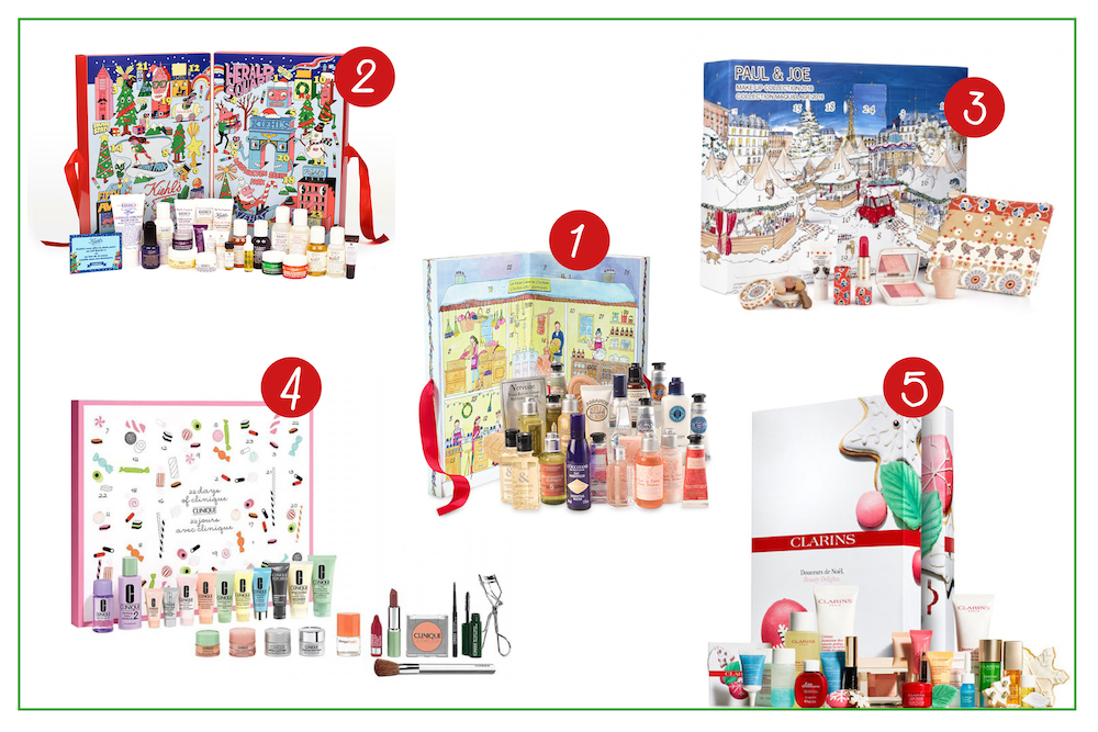 Calendriers de l'avent 2016 | Sélection calendriers beauté, gourmands, lifestyle & hommes !