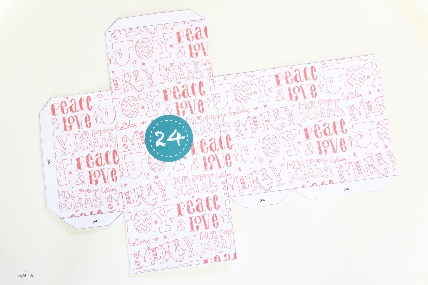 DIY - Calendrier de l'avent et ses 24 boîtes à imprimer gratuitement