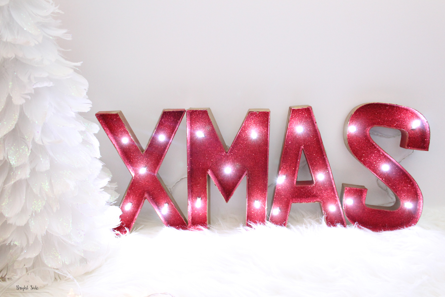 Joyeux Noël | DIY les lettres lumineuses Xmas