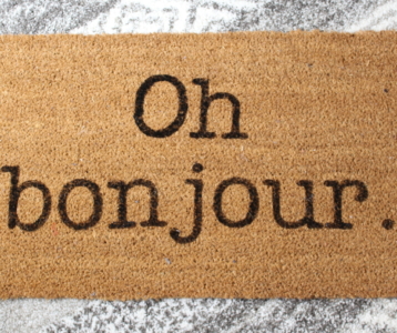 5 DIY pour customiser son paillasson !