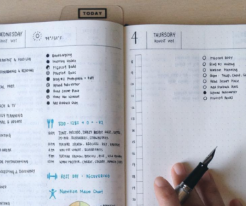 10 idées de page Daily log pour votre bullet journal