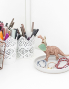 Mon rideau en macramé