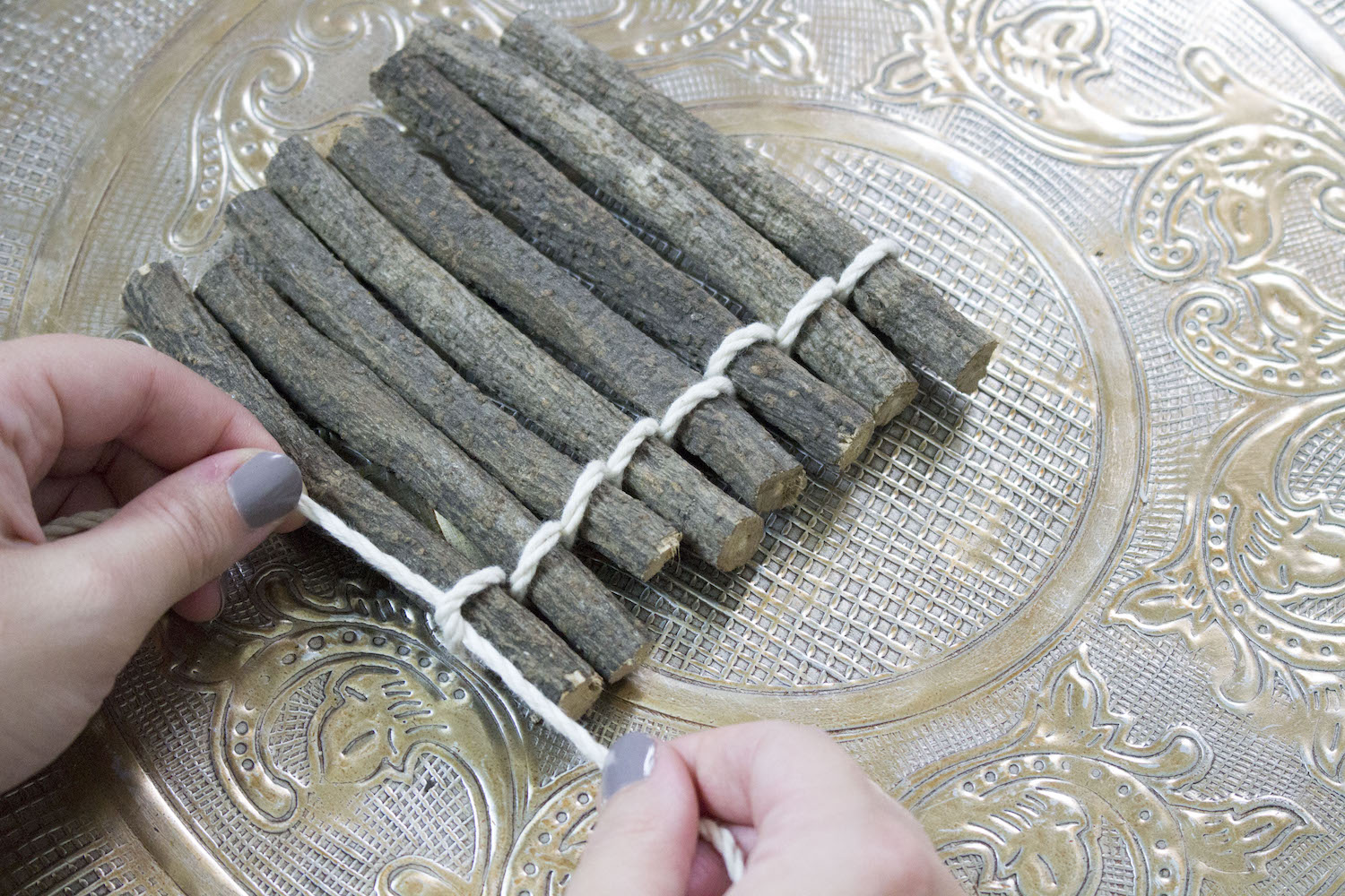 DIY d'automne - Décorations boisées : cadre, photophore...