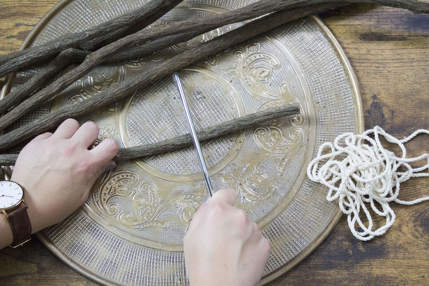 DIY d'automne - Décorations boisées : cadre, photophore...