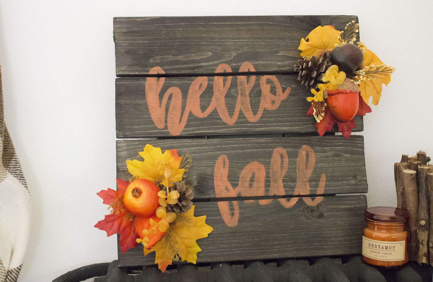 DIY pancarte automne