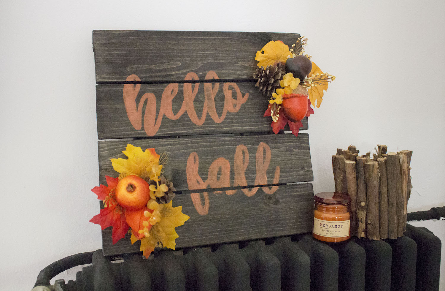 DIY pancarte automne