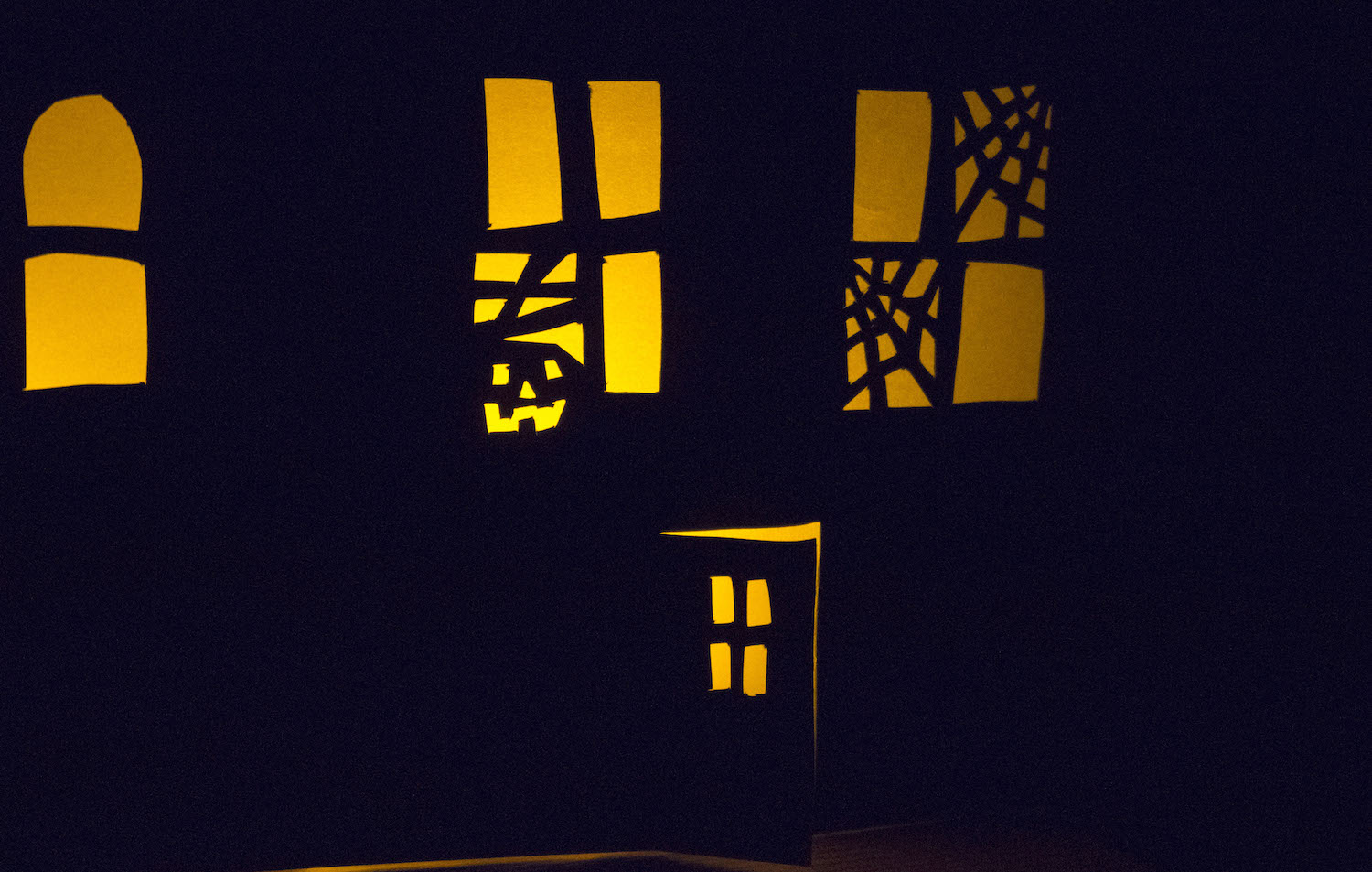 Photophores maisons hantées