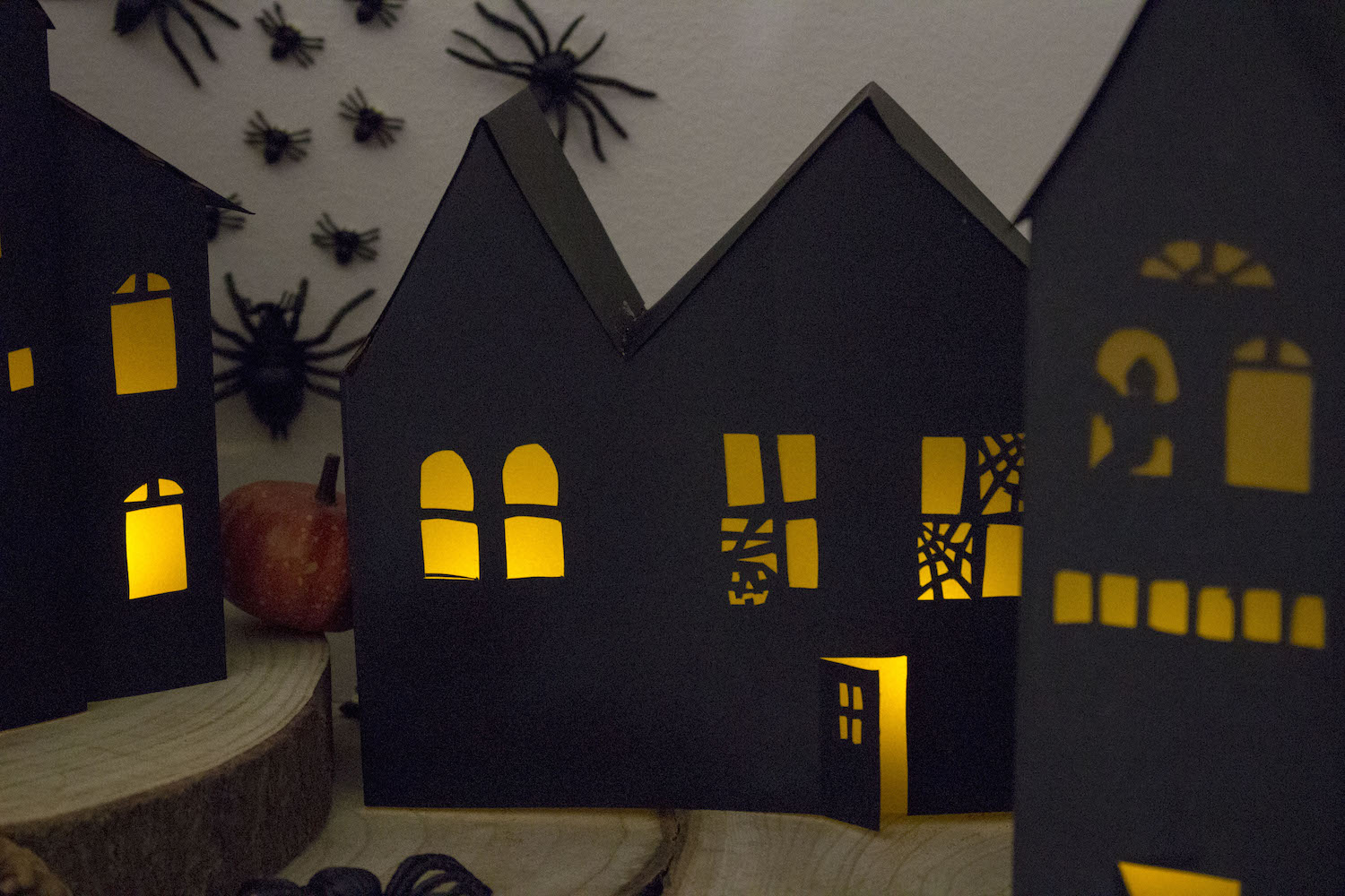 Photophores maisons hantées