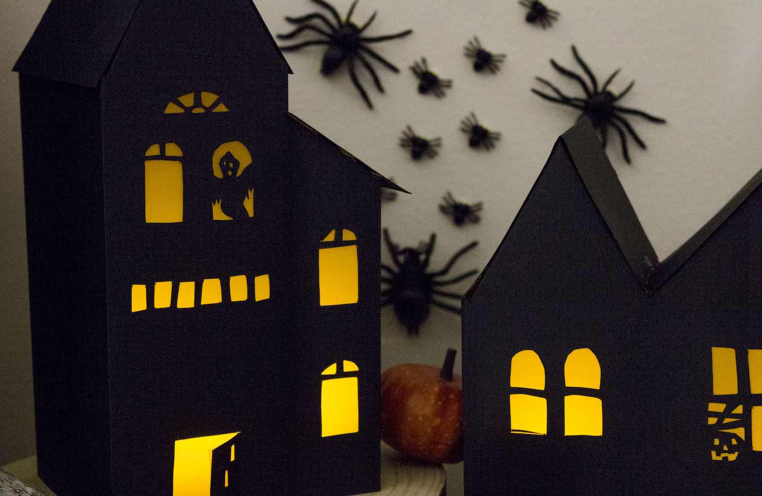 Photophores maisons hantées