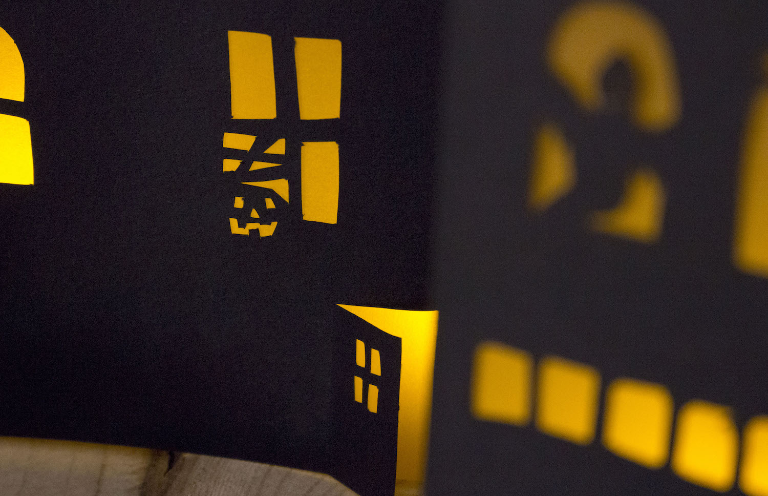 Photophores maisons hantées