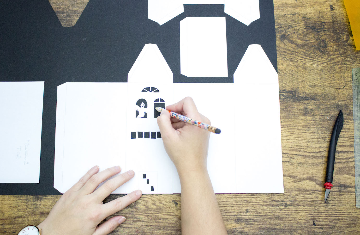 Photophores maisons hantées