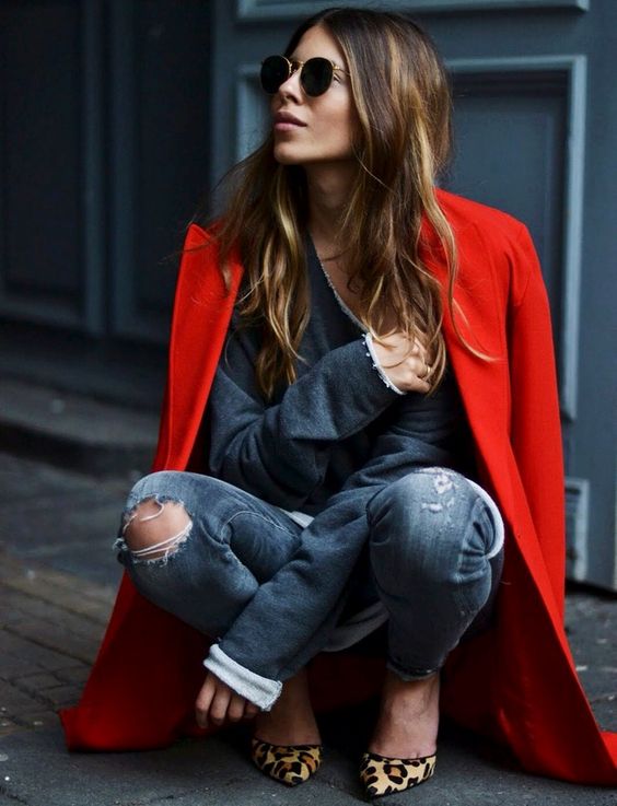 tendance automne hiver 2017 - le rouge