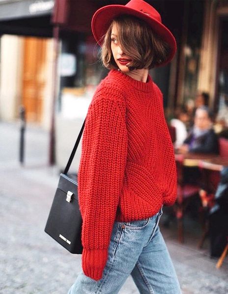 tendance automne hiver 2017 - le rouge