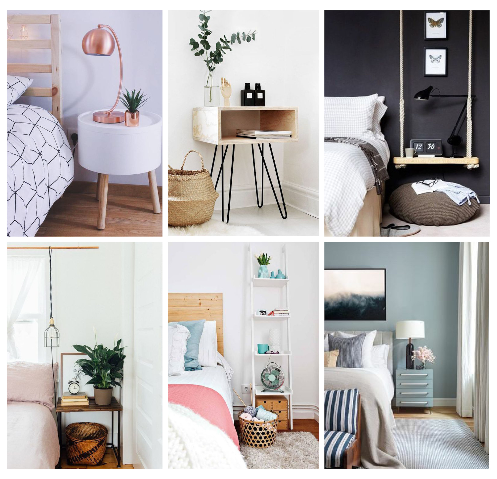 Inspirations déco chambre tables de chevet