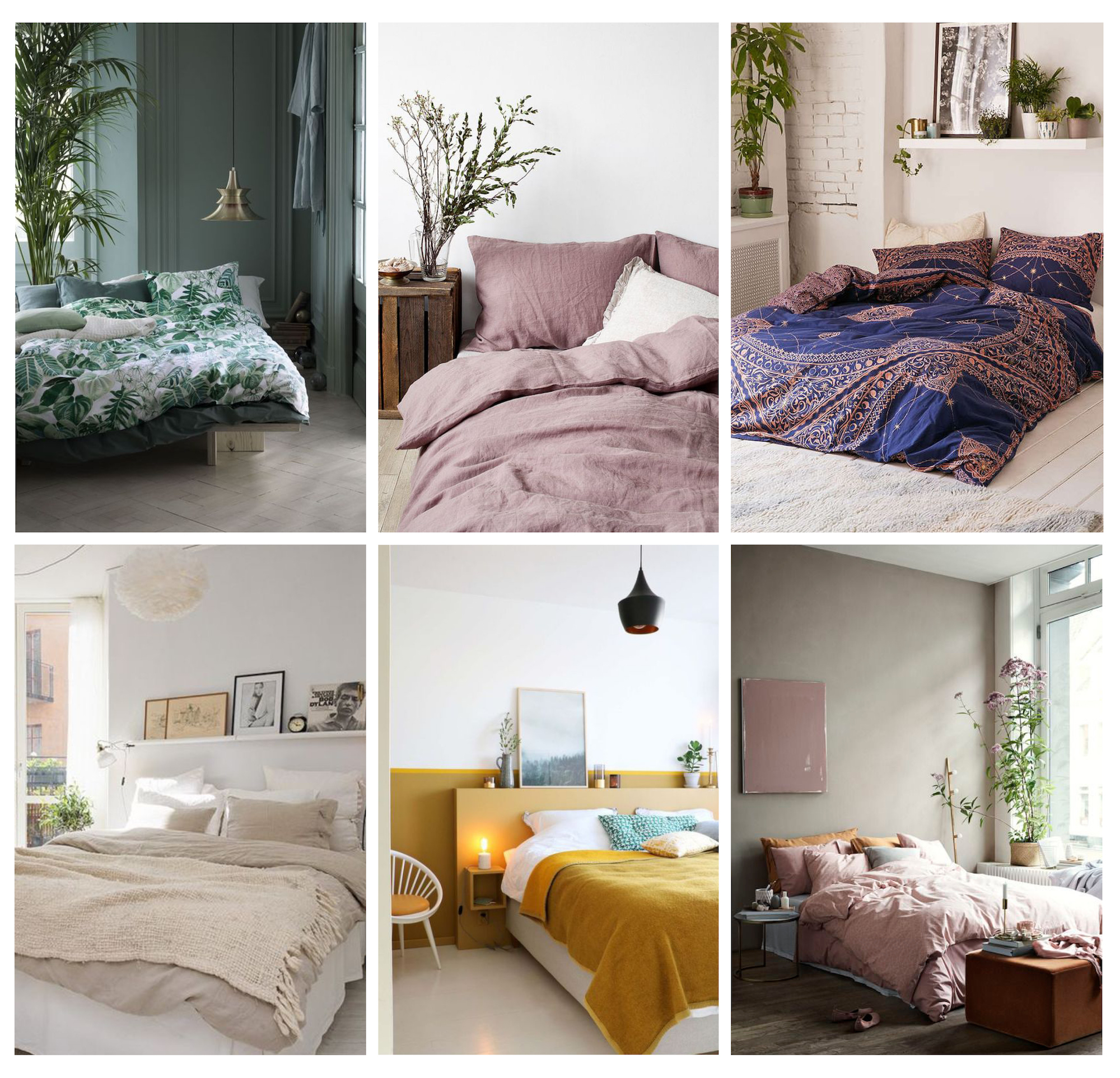 Inspirations déco chambre textiles