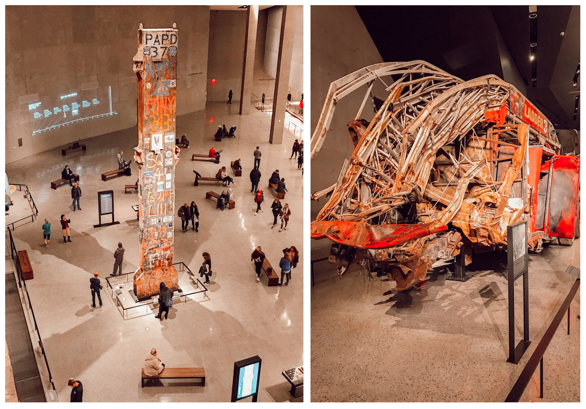 City Guide NYC Memorial interieur 9.11